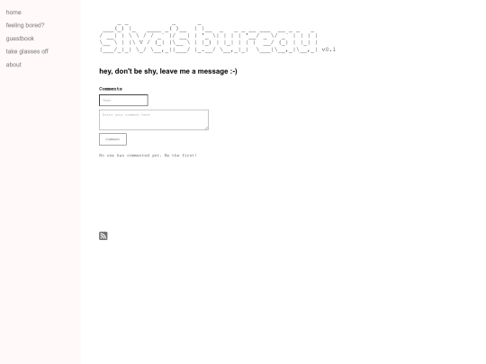 guestbook screenshot