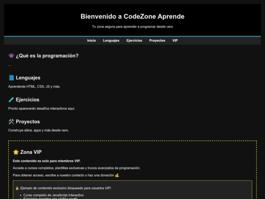 index screenshot