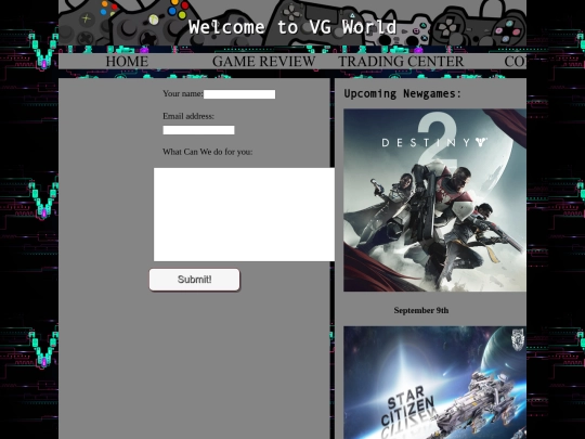 contact screenshot