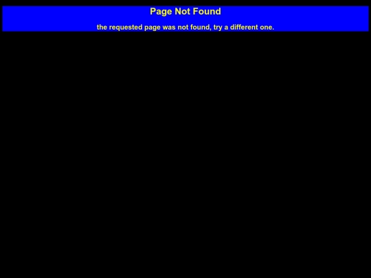 not_found screenshot