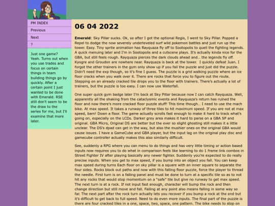 PM06 screenshot
