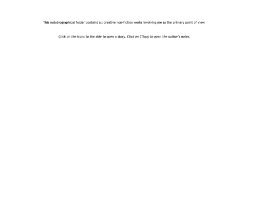 autobio home screenshot