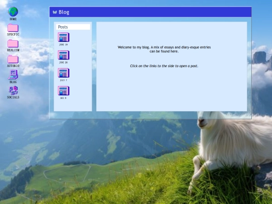 blog screenshot
