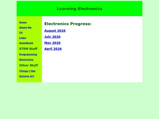 electronics screenshot