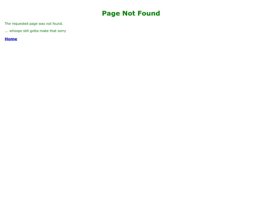 not_found screenshot