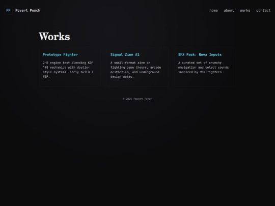 works screenshot