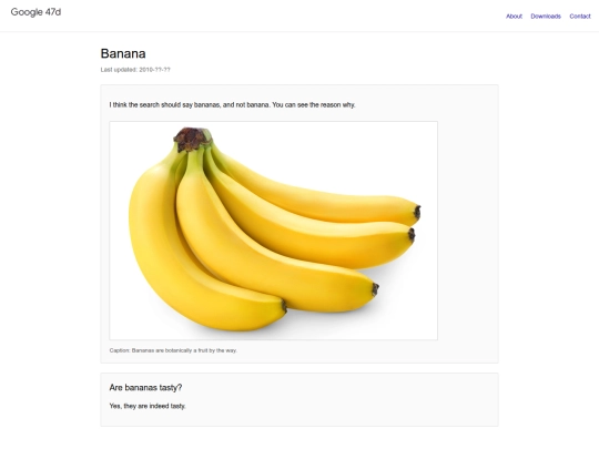 banana screenshot