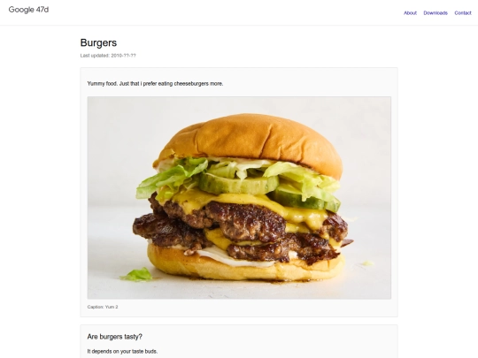 burgers screenshot