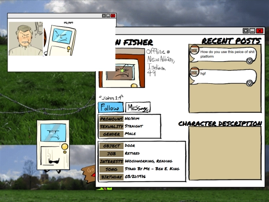 Oc pages/Donn screenshot