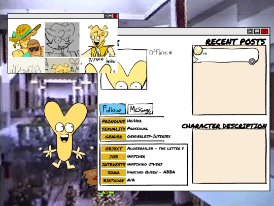 Oc pages/Ybie screenshot