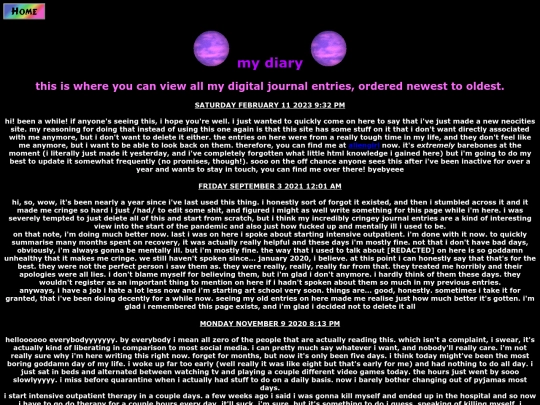 journal screenshot