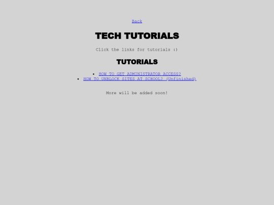 tech screenshot