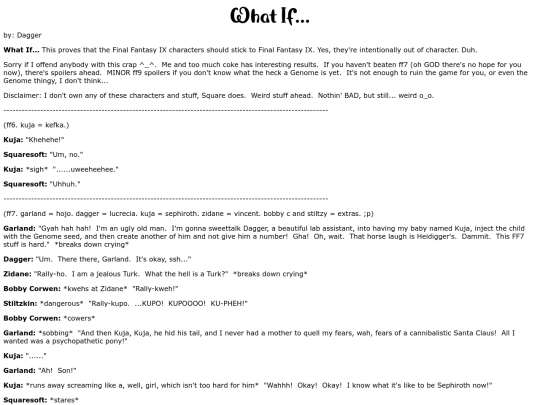 fic/whatif screenshot