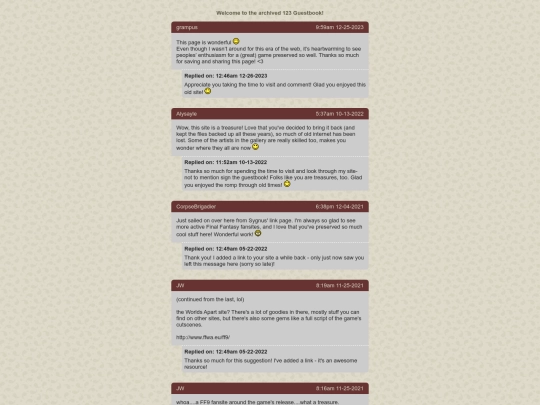 mh123guestbook screenshot