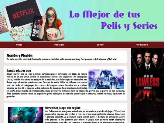 pelis_acción y ficción screenshot