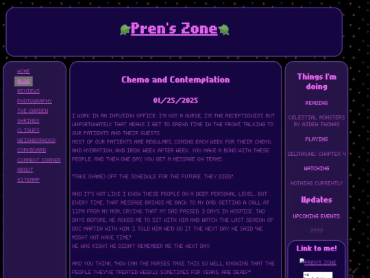 blog/Chemo-and-Contemplation screenshot
