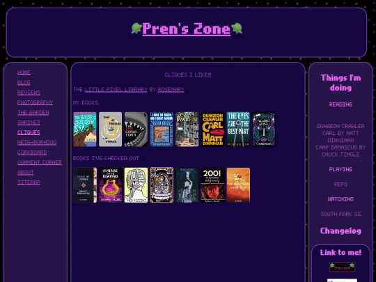 cliques screenshot