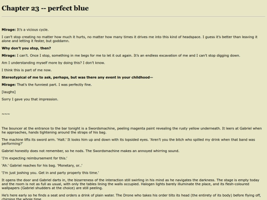 fics_ultrakill/grocery_store_guardian_angel/grocery23 screenshot