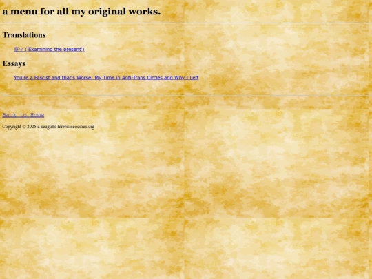 originalsmenu screenshot