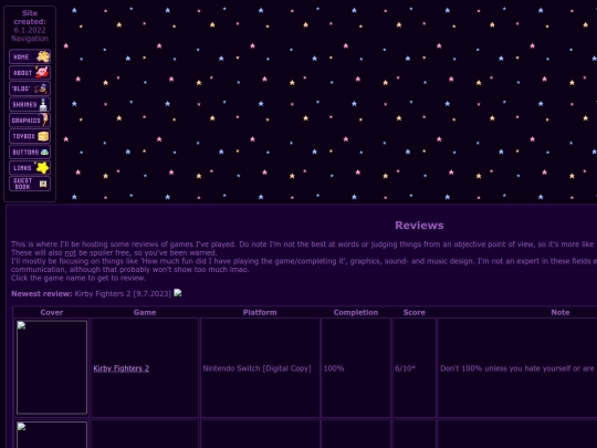 reviews screenshot