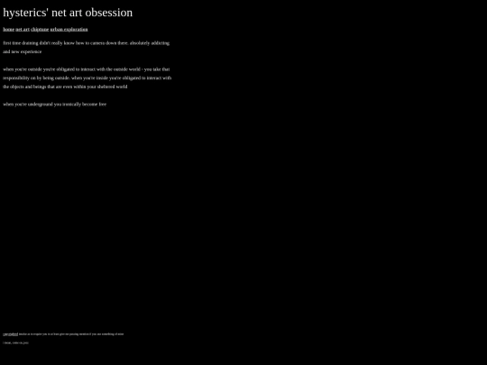 urbex/draining1 screenshot