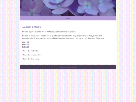 journal screenshot