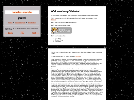 communiques/journal/journaltemplate screenshot