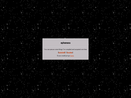 ephemera/ephemera screenshot