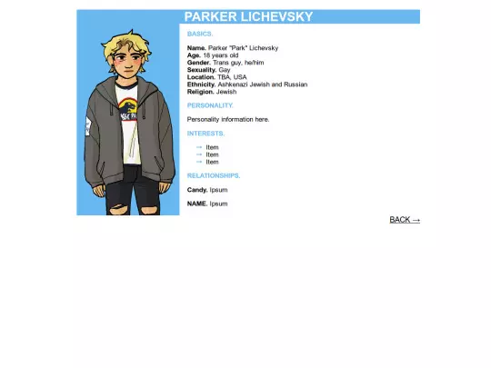 ocs/parkerbio screenshot