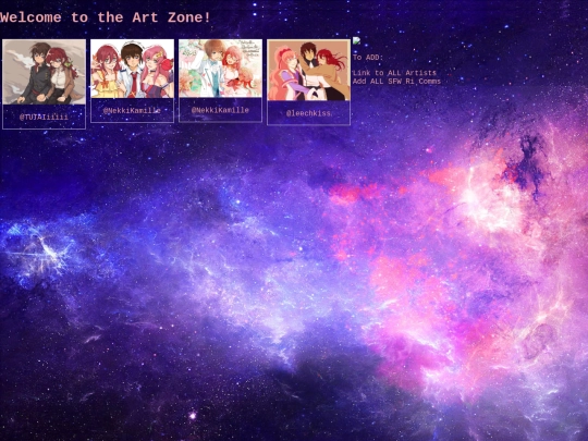 artpage screenshot