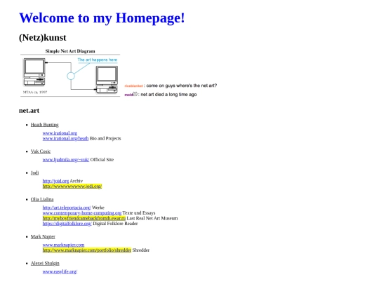netzkunst screenshot