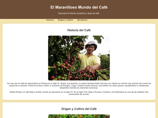coffee screenshot