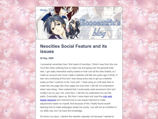 posts/2026-09-25-Neocities-Social-Media-Feature-and-Its-issues screenshot