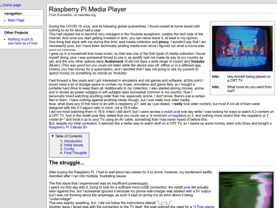 projects screenshot