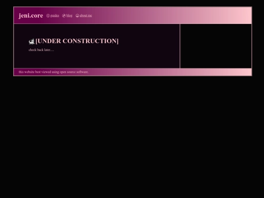 blog screenshot
