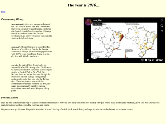personal-history/2016 screenshot