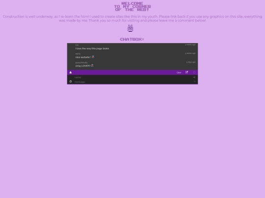 welcome screenshot