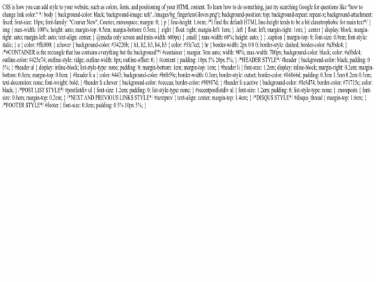 index screenshot