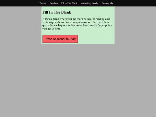 RapidReader screenshot