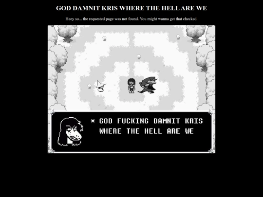 not_found screenshot