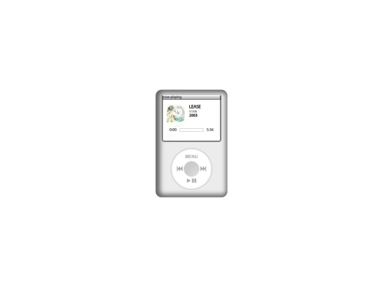 ipod-music-player/dist screenshot