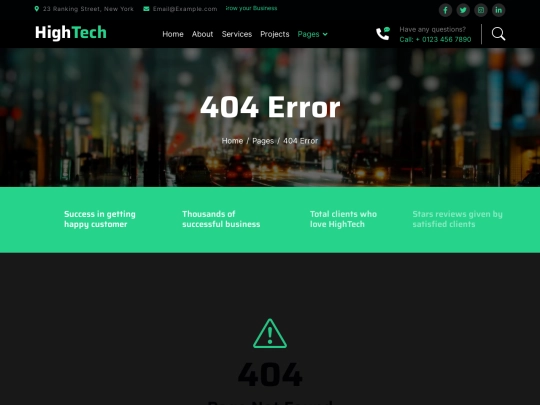 404 screenshot