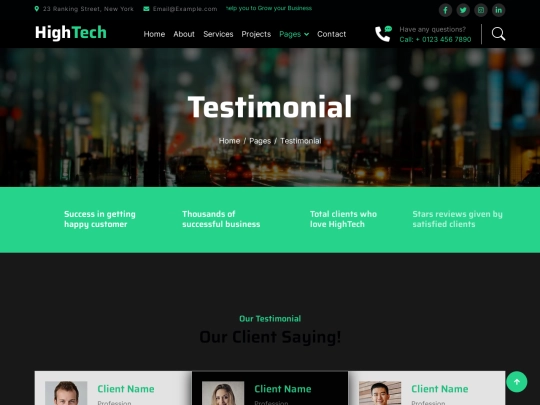 testimonial screenshot