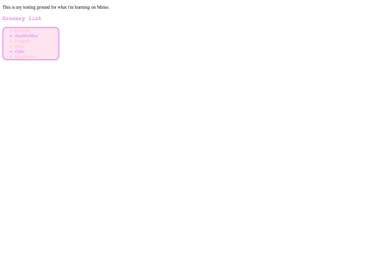 testing/helloword screenshot