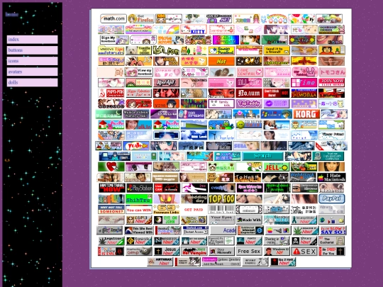 collections/buttons screenshot