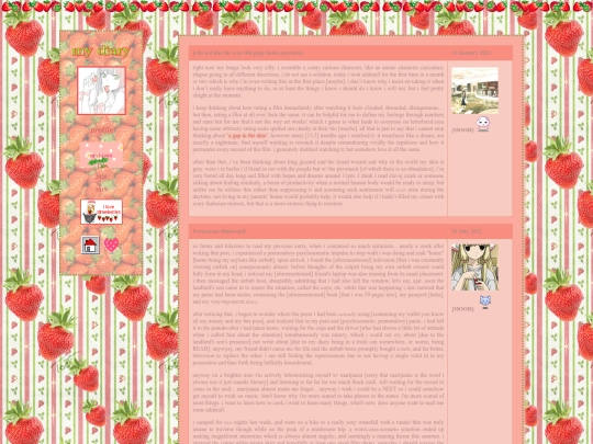 diary screenshot