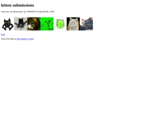SUBMISSIONS/SUBMISSIONS screenshot