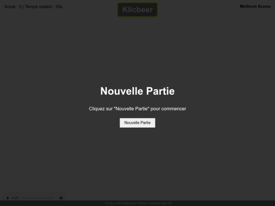 Klicbeer screenshot