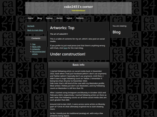 blog/illust screenshot