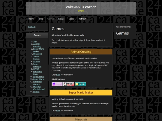 gameslist screenshot